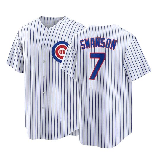 Dansby Swanson Chicago White Baseball Jersey, Men's/Youth SIZE Custom Jersey,Boyfriend's Gift