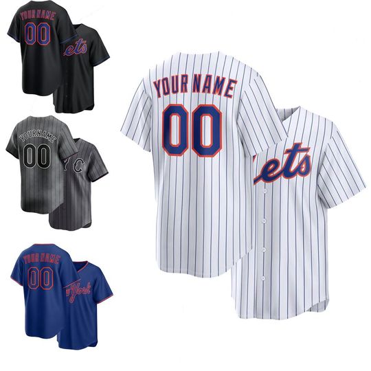 Discover Personalized New York Mets Custom Name Number Jersey, Polyester Baseball Apparel
