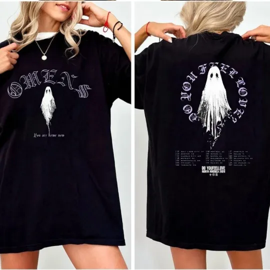 Vintage Bad Omens Ghost Tee, Bad Omens Tour 2026 T-shirt, for Rock Fans