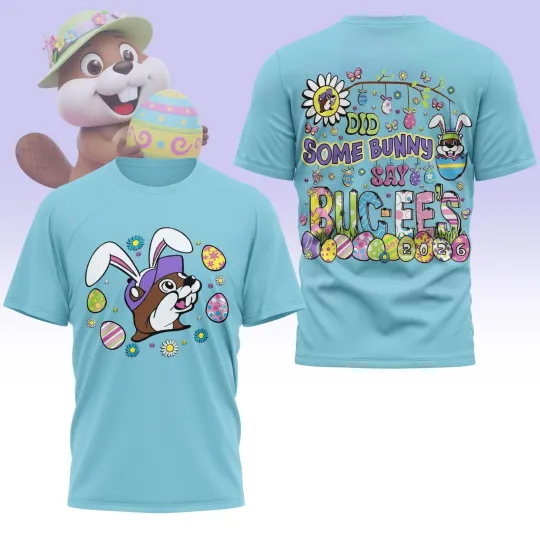 Buc-ees Happy Easter 2026 All Over Printed T-Shirt