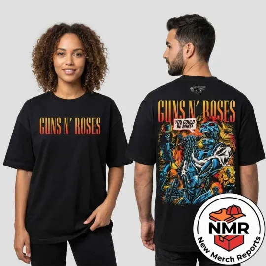 Guns And Roses X Bonde Culture 2026 World Tour Graphic T-Shirt