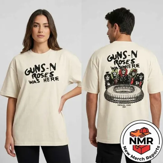 Guns And Roses X Bonde Culture 2026 World Tour Brazil T-Shirt