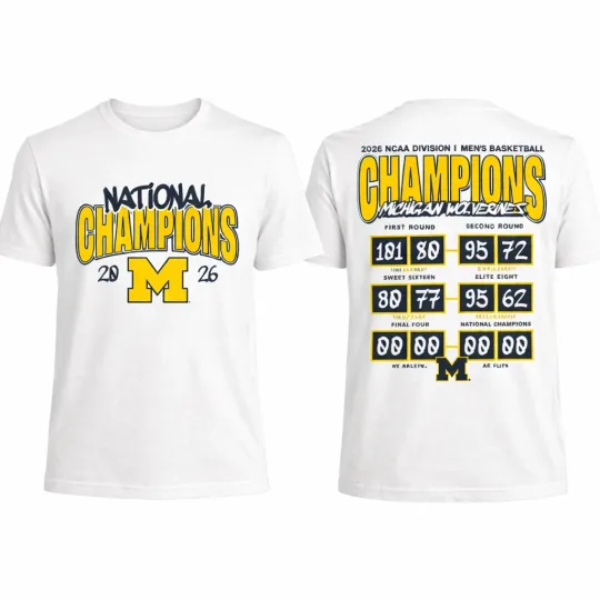 Michigan Wolverines 2026 Men’s Basketball National Champions