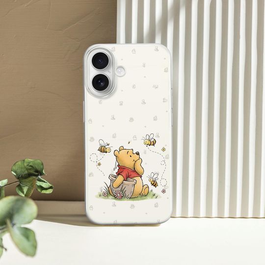 Discover Winnie The Pooh Phone Case Cover for iPhone 17 Pro Max 16e 15 14 12