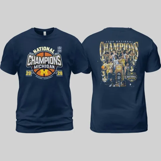 HOT NEW - Michigan Wolverines NCAA 2026 Men’s Basketball National Champions