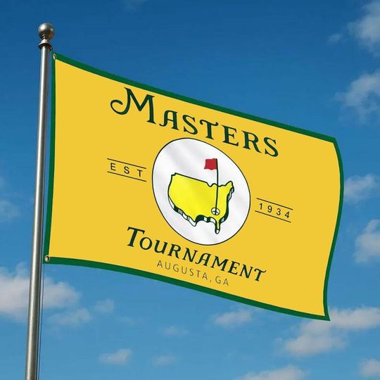 Masters Tournament Augusta National Golf Flags Banners, Masters Garden Flag, Golf Tournament Theme Party, Masters Week Flag, Golfing Flag