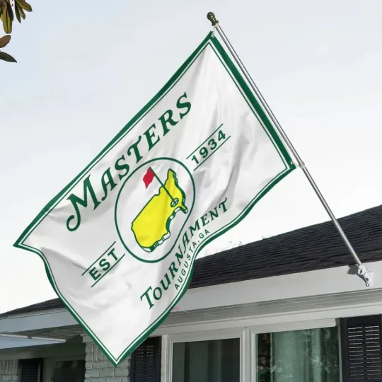 Masters Tournament 3D Double-side House Flag  2026