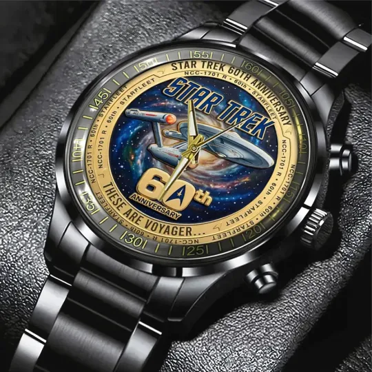 Discover Trek 60th Anniversary 2026 Black Stainless Steel Watch