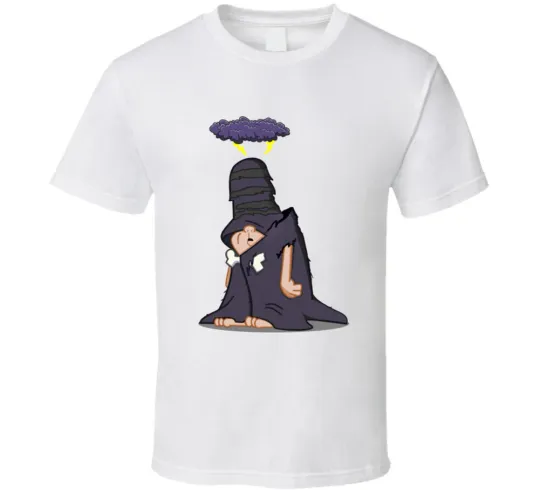 New Hot Flintstones Bad Luck Fate Schleprock T-Shirt