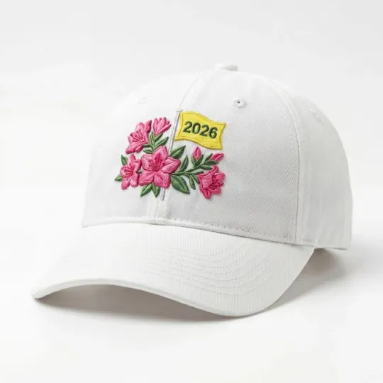 2026 Masters Tournament Augusta National Embroidered Cap, Golf Lover Gift
