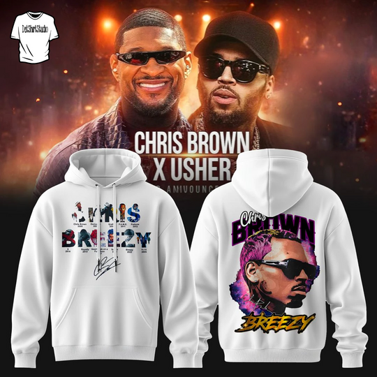 Chris Brown x Usher R&B TOUR 2026 Edition Hoodie
