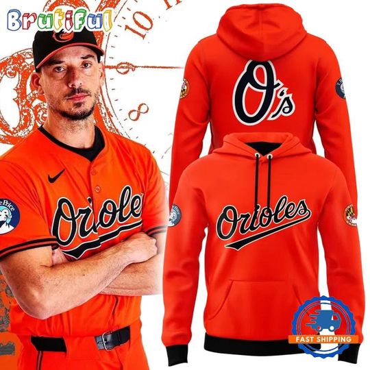 Baltimore Orioles Orange 2nd Alternate Limited Hoodie