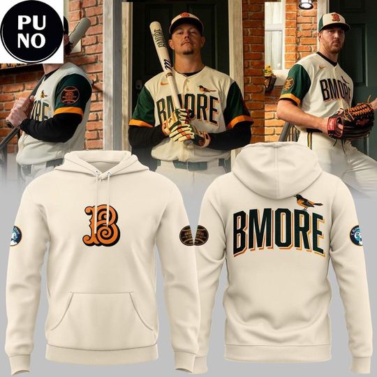 Baltimore Orioles New Season 2026 Cream Hoodie