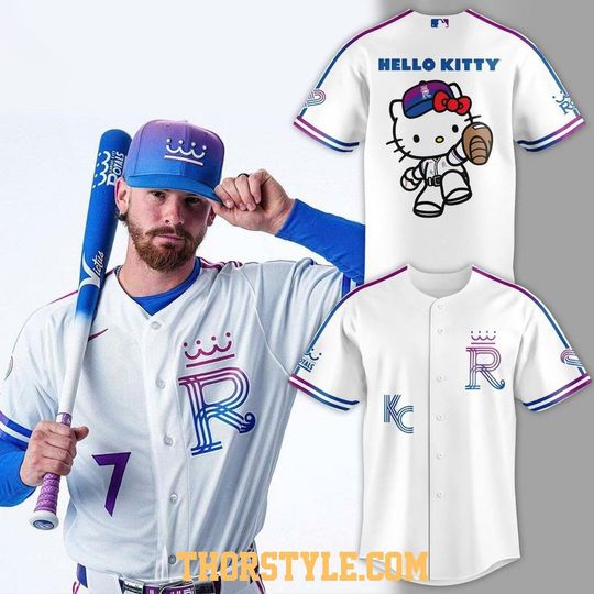 Kansas City Royals x Hello Kitty x City Connect Night 2026 Baseball Jersey