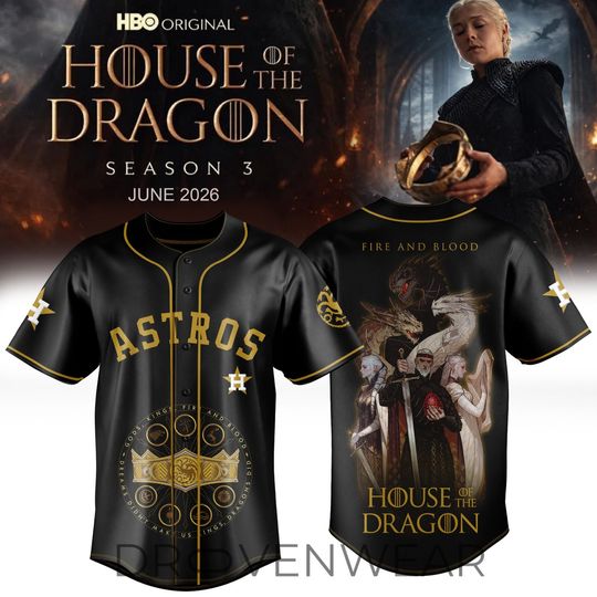 Houston Astros x House of the Dragon Season 3 2026 Limited Jersey