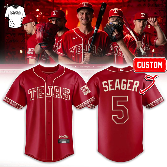Texas Rangers TEJAS City Connect 2026 Limited Edition Jersey