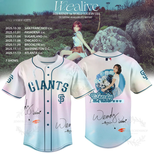 San Francisco Giants x Fuerza Regida 2026 Tour Baseball Jersey