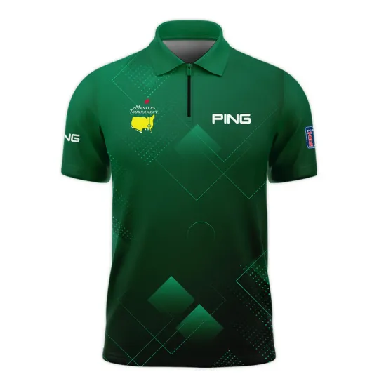 Masters Tournament Ping Zipper Polo Shirt, Masters Golf Tournament, Masters Golf, Augusta Golf Shirt, Father's Day Gift