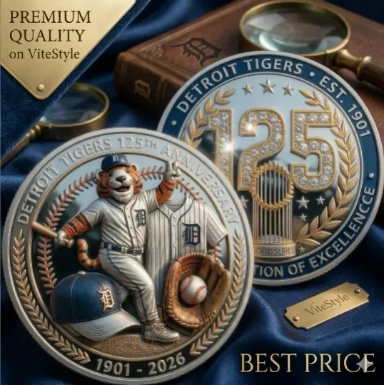 Detroit Tigers 125th Anniversary Commemorative