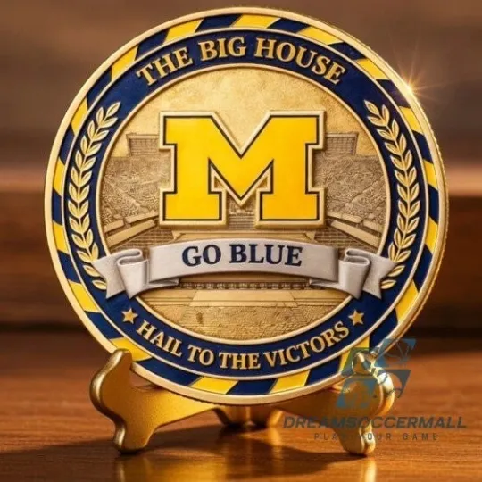 Discover Michigan Hail To The Victors Legacy Of Greatness Challenge Commemorative Coin