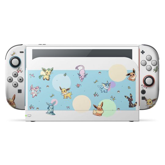 Everspark Eeveelution Switch 2 Skin, Birthday Gifts, Gamer Gift