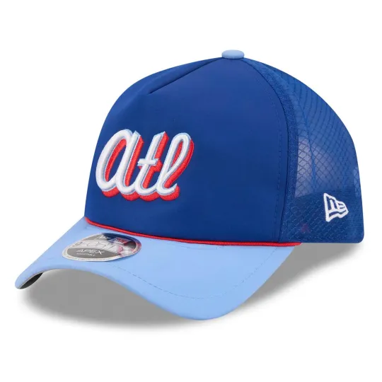 Men's New Era Atlanta Braves 2026 City Connect Apex Trucker Cap
