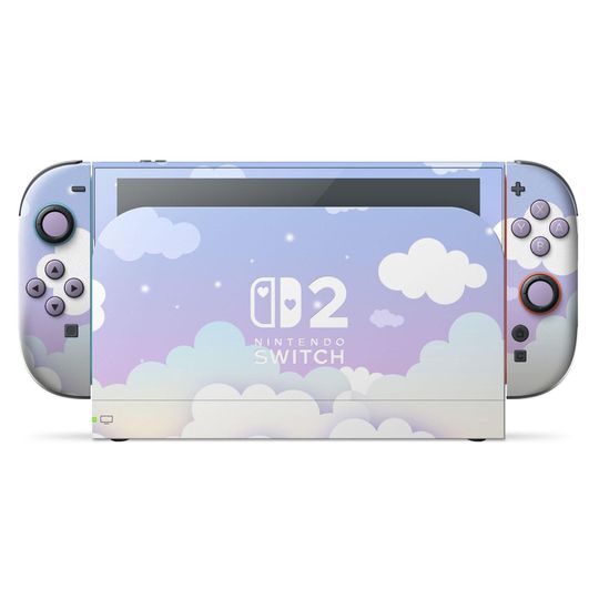 Dreamy Clouds Switch 2 Skin, Birthday Gifts, Gamer Gift