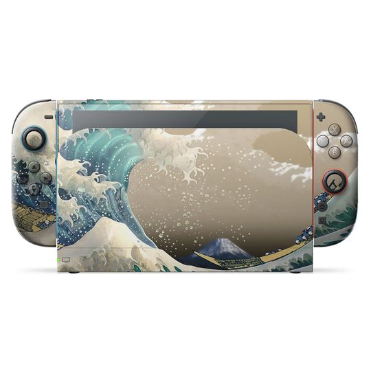 Great Wave Off Kanagawa Switch 2 Skin, Birthday Gifts, Gamer Gift