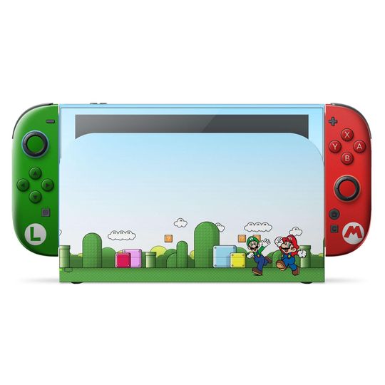 Super Mario Bros Switch 2 Skin, Birthday Gifts, Gamer Gift