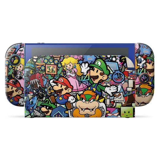 Mario Switch 2 Skin, Birthday Gifts, Gamer Gift