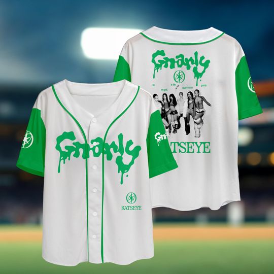 Discover Katseye Tour Jersey, Chaos 2026 Band Baseball Jersey