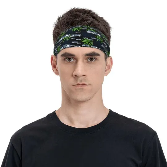 Seattle Seahawks Sport Sweatbands Elastic Running Headbands