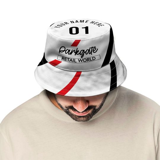 Discover Rotherham 1994 Away Retro Football Bucket Hat