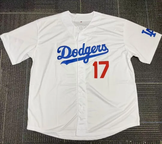 Dodgers Jersey Shirt #17 Ohtani Adults