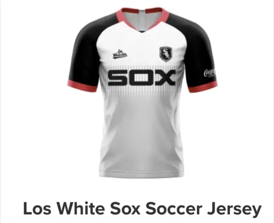 Chicago White Sox Soccer Jersey & Medium