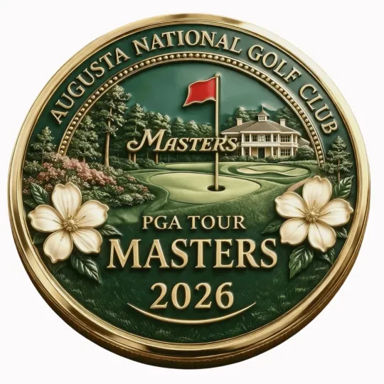 Discover 2026 Masters Golf Tournament Augusta National Challenge Coin