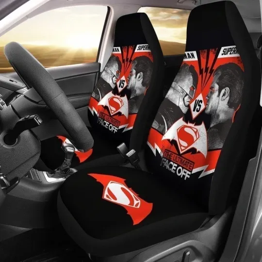 Batman V Superman Car Seat Covers