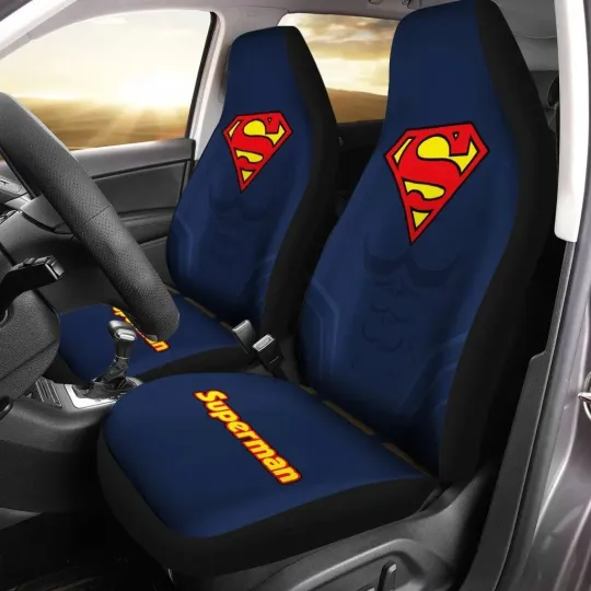 Superman Car Seat Covers for Car Interior