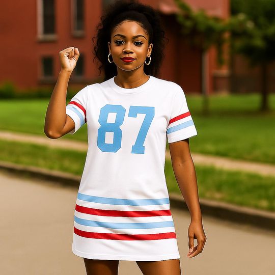 Custom Basketball Jersey Dress, Personalized Game Day T-Shirt