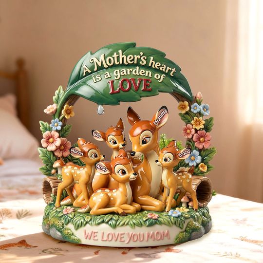 Discover Mother's Heart Acrylic Plaque - Personalized Gifts For Mom