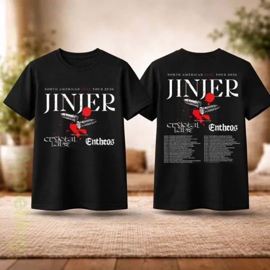 JINJER North American Duél Tour 2026 T-shirt