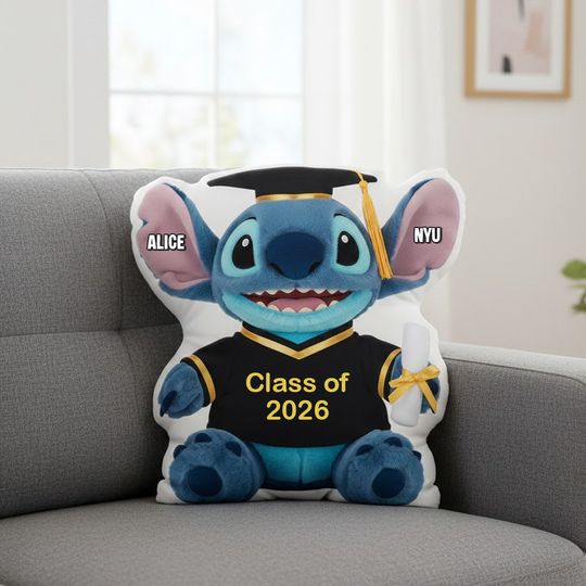 Graduation Shaped Pillow Personalized Gifts For Graduates