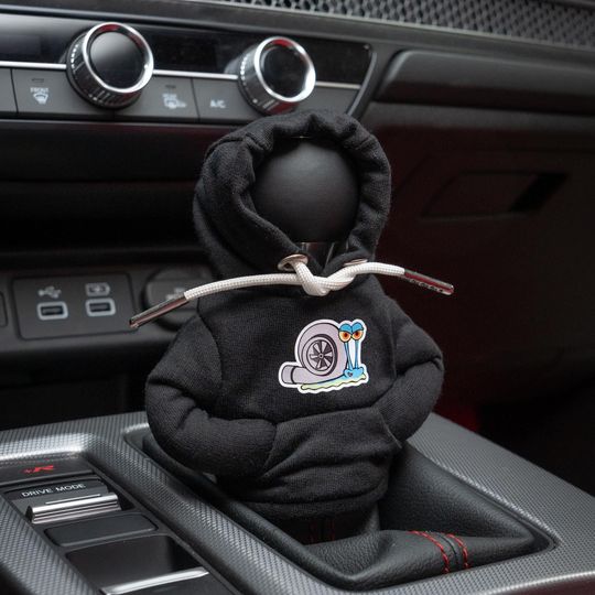 Mini Shift Knob Hoodie - Gary the Turbo Snail, Gear Shift Hoodie