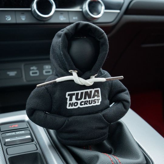 Mini Shift Knob Hoodie - Tuna No Crust, Gear Shift Hoodie