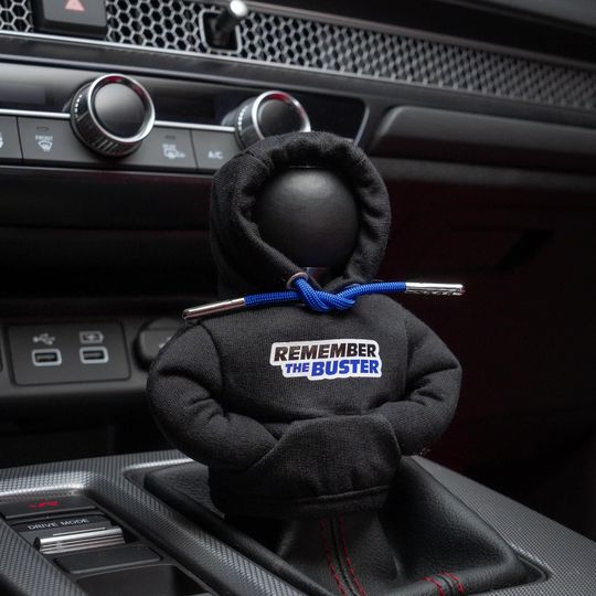 Mini Shift Knob Hoodie - Remember the Buster, Gear Shift Hoodie