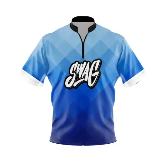 Discover Best Personalized Swag Blue Diamond Bowling Jersey Shirts
