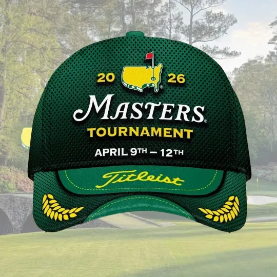 Master Augusta National 2026 Tournament AOP Baseball Cap