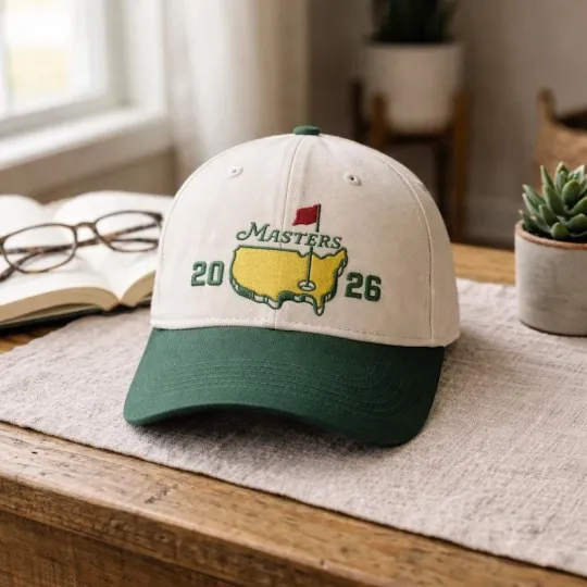 2026 Masters Tournament Augusta National Embroidered Cap, Gift For Fans