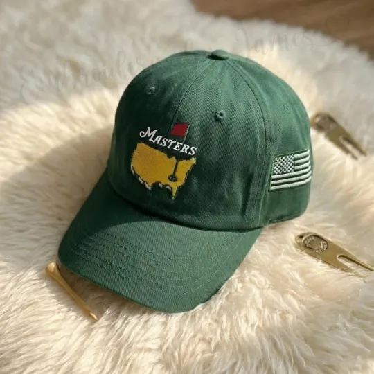 =2026 Masters Tournament Augusta National Embroidered Cap, Gift For Fans