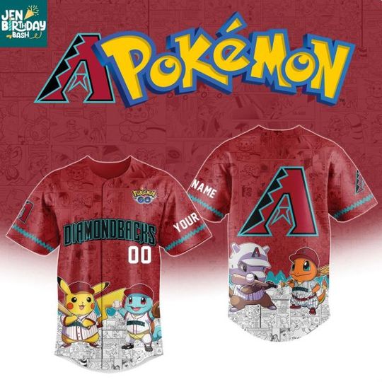 Arizonna Team Diamondbacks PKM Baseball Jersey